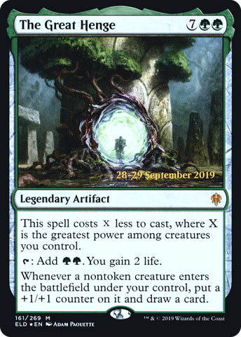 The Great Henge (PRE-161)  Foil - Throne of Eldraine Promos
