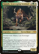 Yannik, Scavenging Sentinel (C20-019)  Foil - Commander 2020