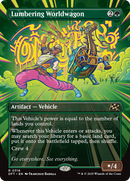 Lumbering Worldwagon (DFT-316) - Aetherdrift (Borderless) Foil