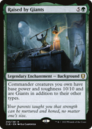 Raised by Giants (CLB-250)  Foil - Commander Legends: Battle for Baldur's Gate