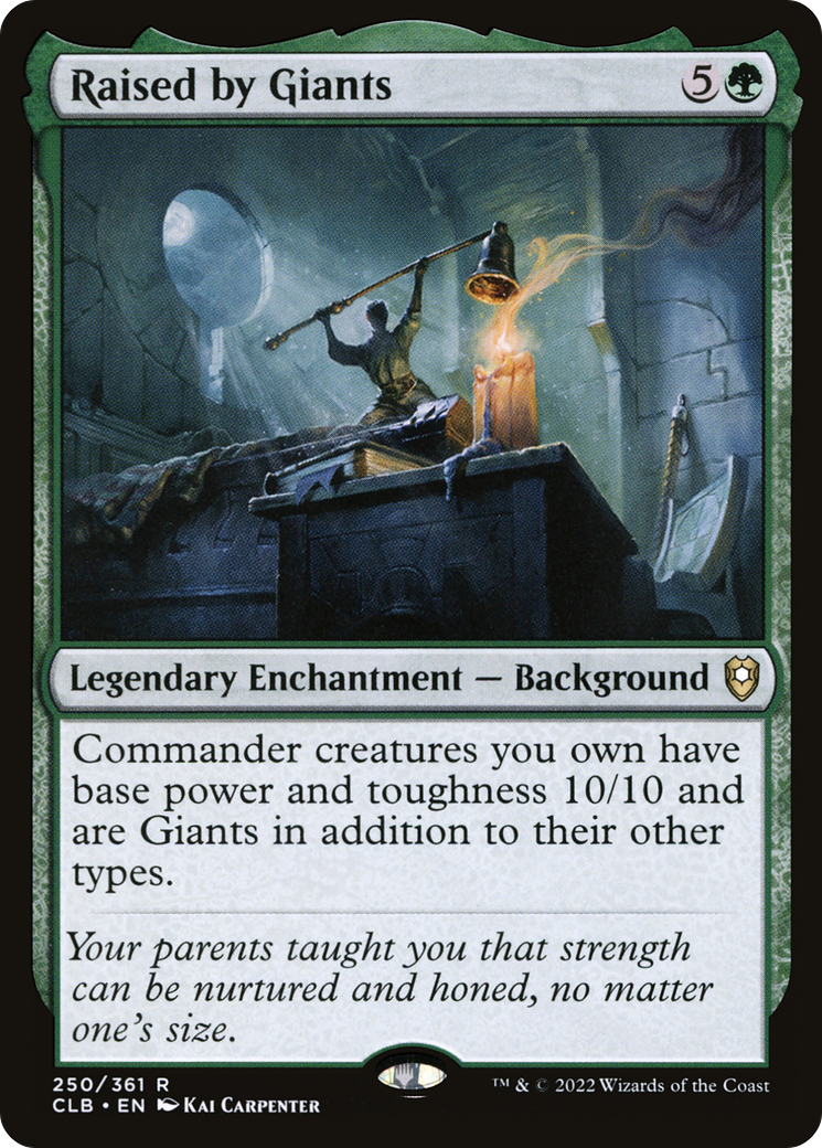 Raised by Giants (CLB-250)  - Commander Legends: Battle for Baldur's Gate