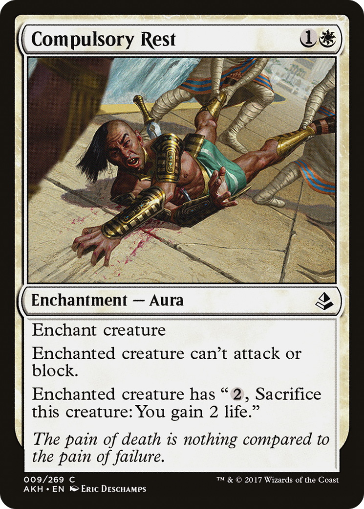 Compulsory Rest (AKH-009)  - Amonkhet