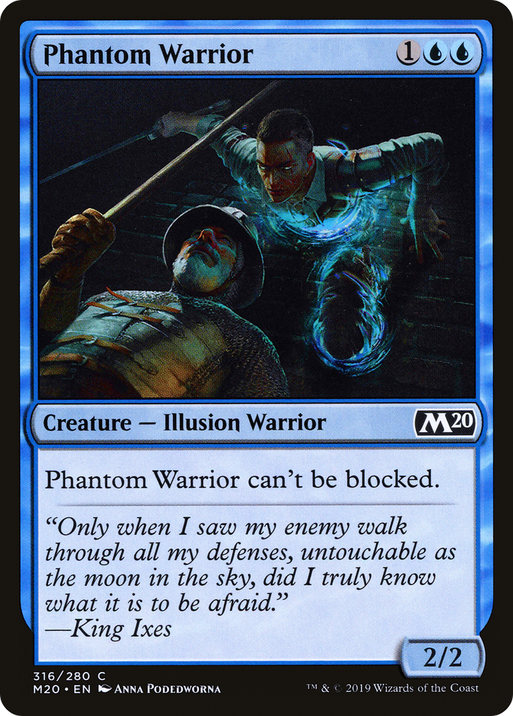 Phantom Warrior (M20-316)  - Core Set 2020