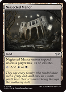 Neglected Manor (DSK-264)  - Duskmourn: House of Horror