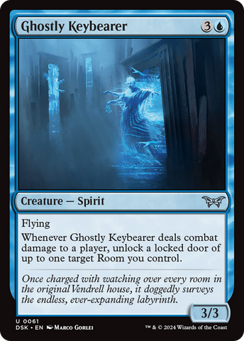 Ghostly Keybearer (DSK-061)  - Duskmourn: House of Horror