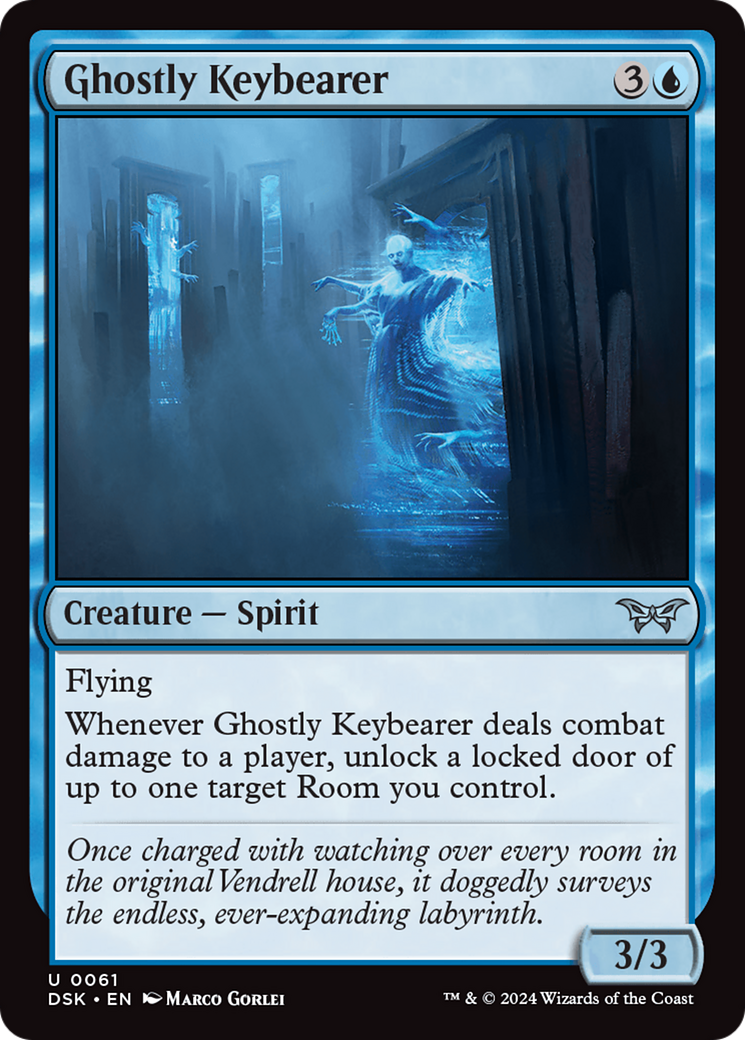 Ghostly Keybearer (DSK-061)  - Duskmourn: House of Horror