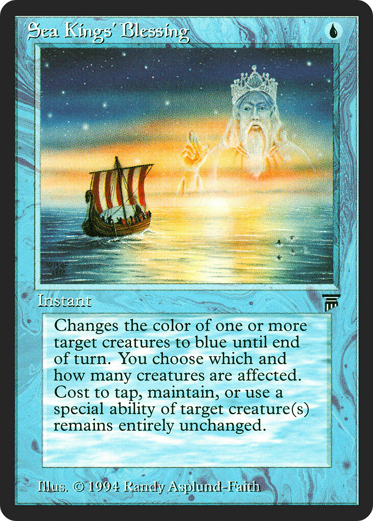 Sea Kings' Blessing (LEG-)  - Legends