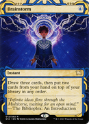 Brainstorm (STA-013)  - Strixhaven Mystical Archive: (Showcase) (Borderless)