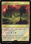 Crumbling Necropolis (Surge Foil) (40K-273) - Warhammer 40,000 Commander Foil