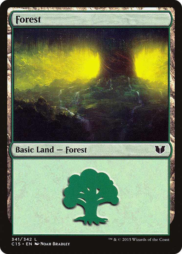 Forest (341) (C15-341)  - Commander 2015