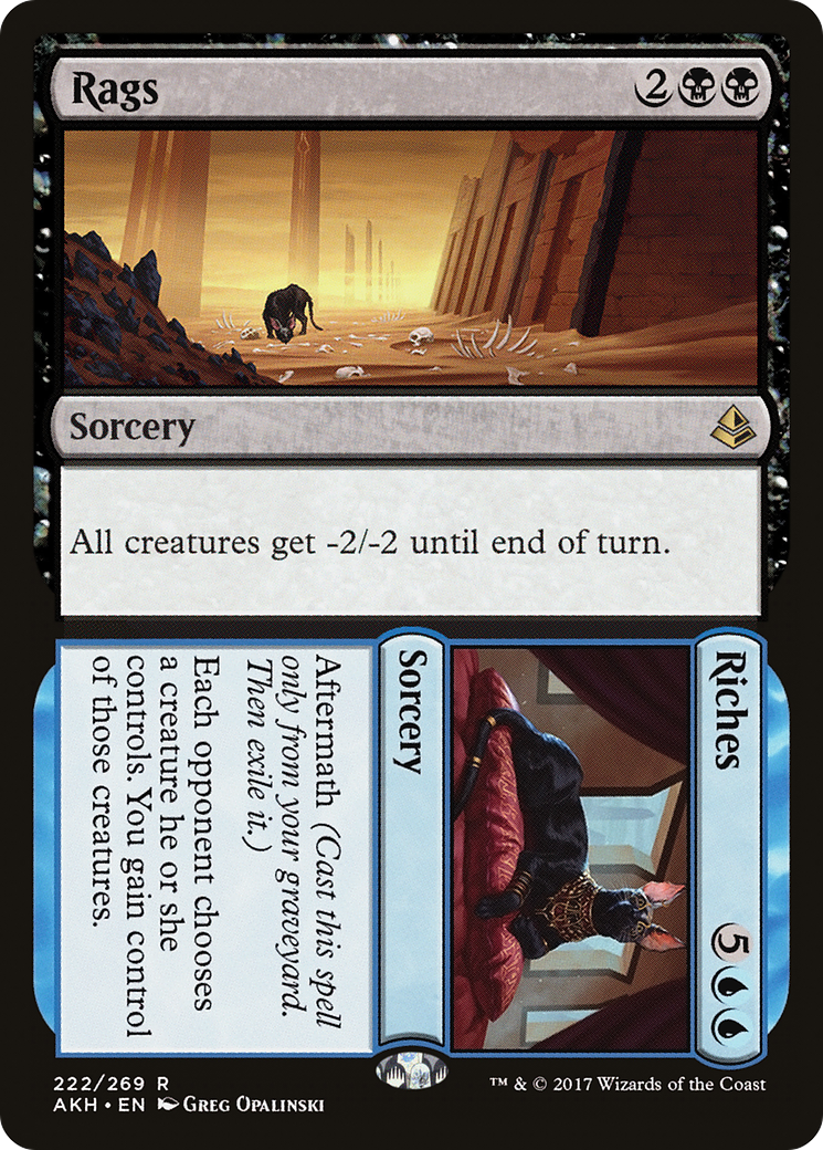 Rags // Riches (AKH-222)  - Amonkhet