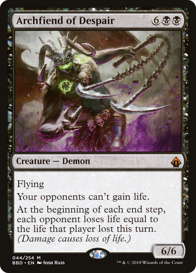 Archfiend of Despair (BBD-044) - Battlebond Foil