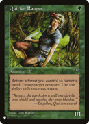 Quirion Ranger (LIST-)  - The List