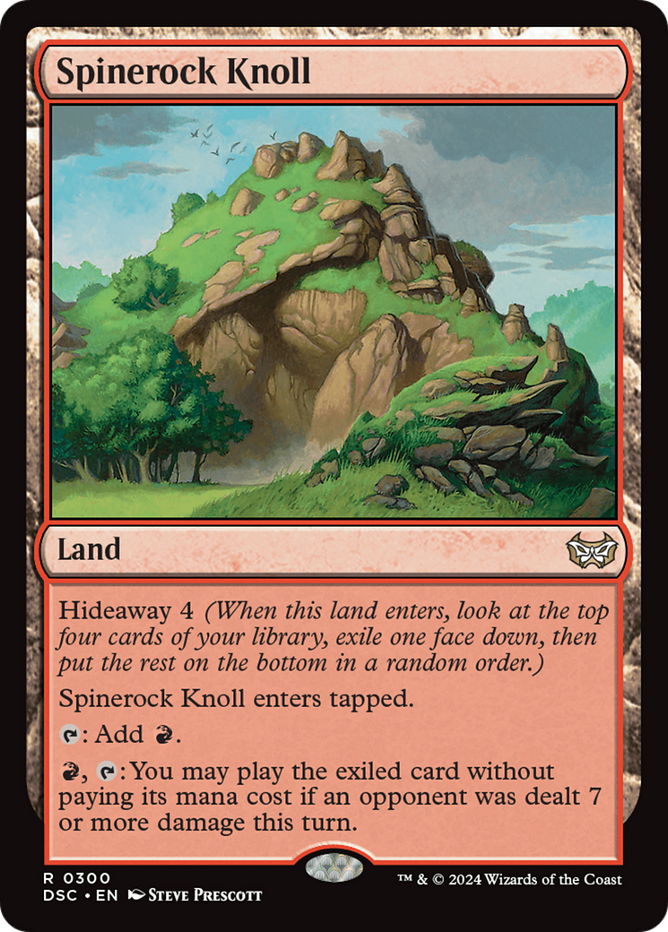 Spinerock Knoll (DSC-300)  - Duskmourn: House of Horror Commander