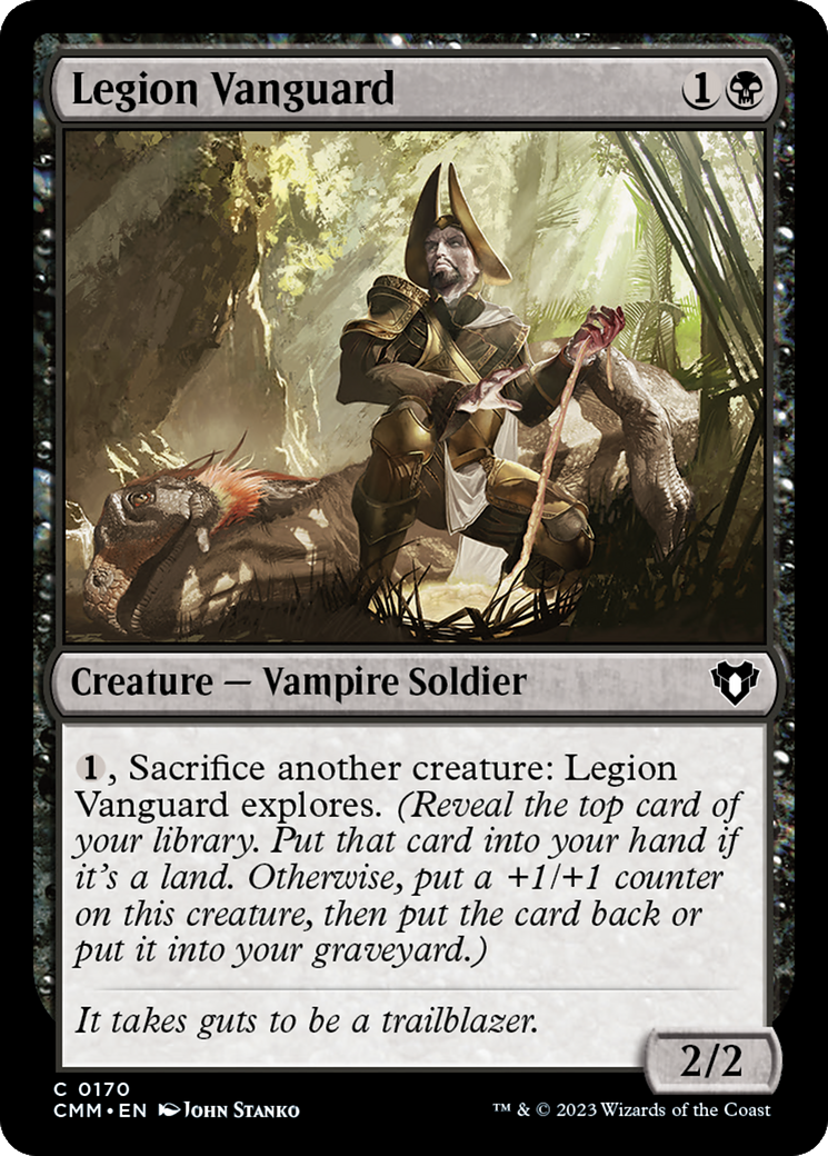 Legion Vanguard (CMM-170)  Foil - Commander Masters
