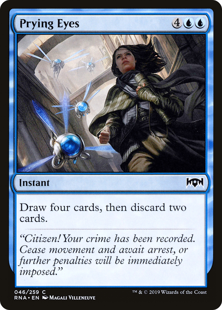 Prying Eyes (RNA-046)  - Ravnica Allegiance