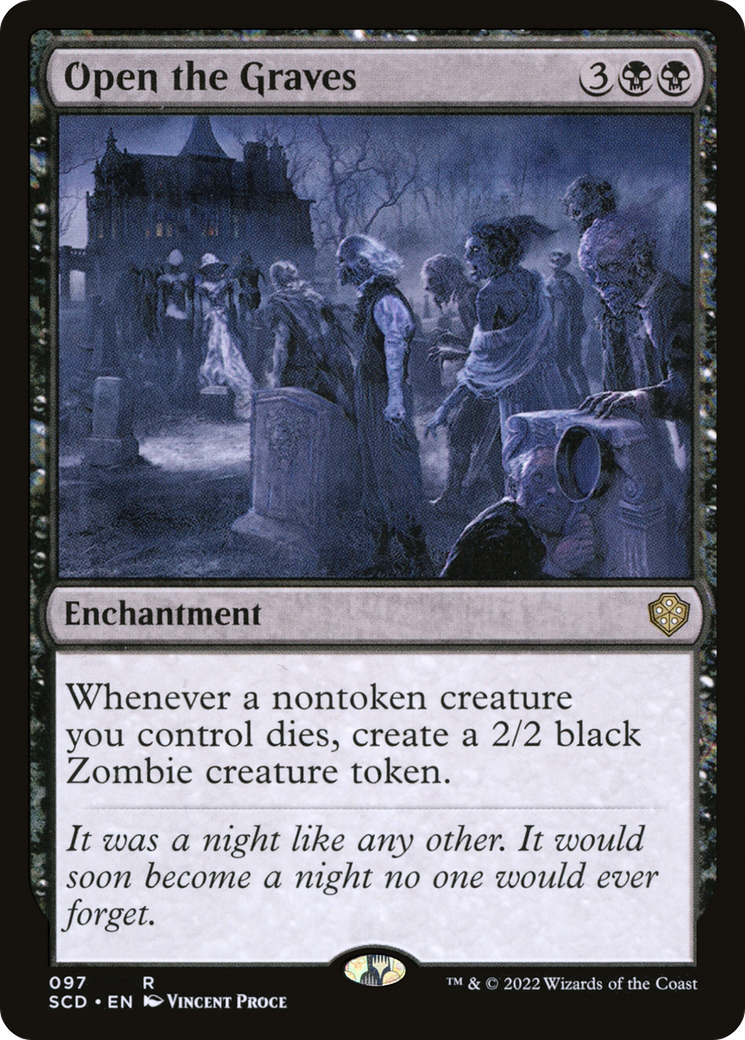 Open the Graves (SCD-097)  - Starter Commander Decks
