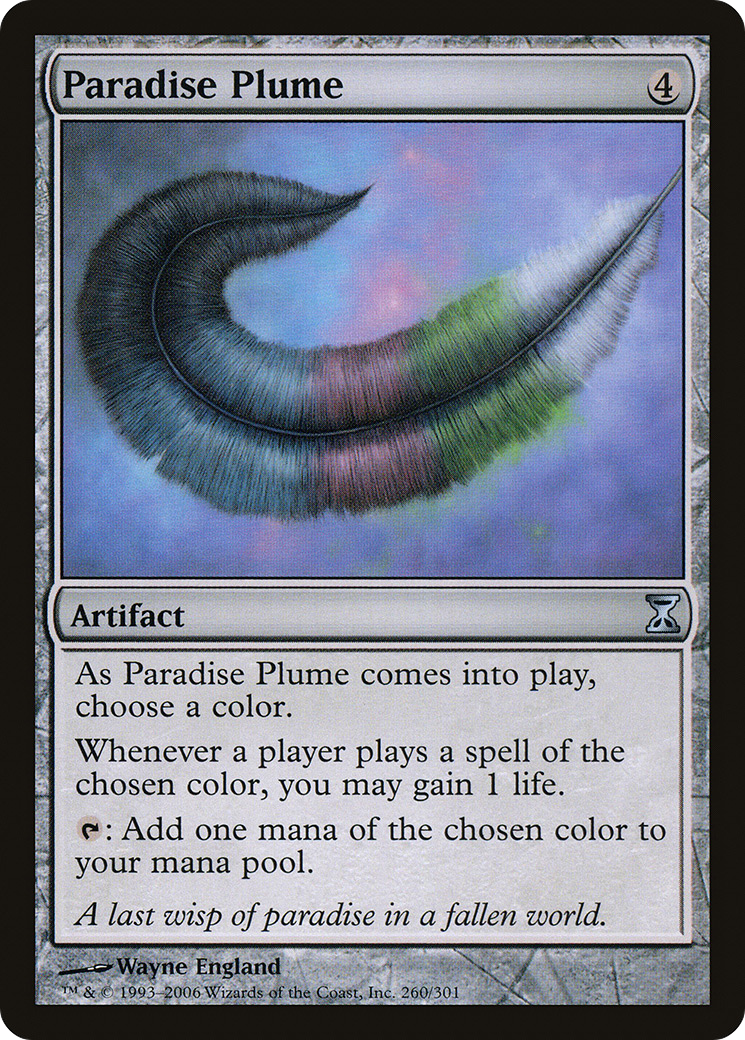 Paradise Plume (TSP-260)  Foil - Time Spiral