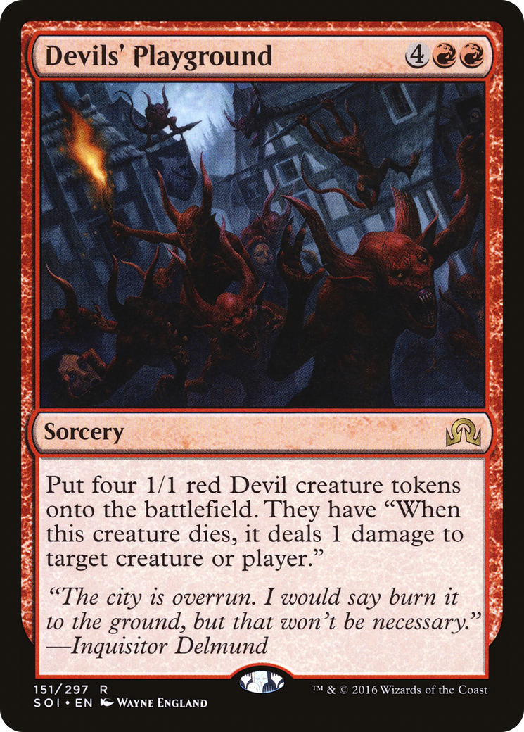 Devils' Playground (SOI-151)  - Shadows over Innistrad