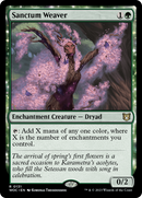 Sanctum Weaver (WOC-131)  - Wilds of Eldraine Commander: (enchantment)