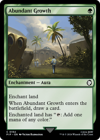 Abundant Growth (PIP-194)  Foil - Fallout