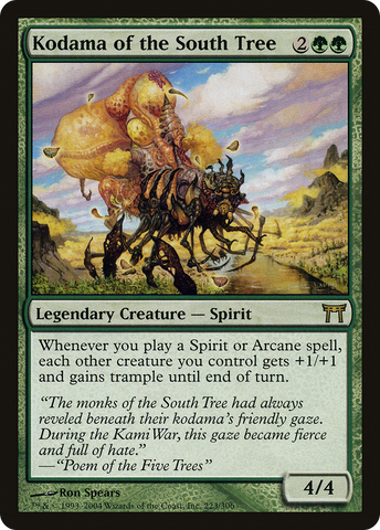 Kodama of the South Tree (CHK-223)  Foil - Champions of Kamigawa