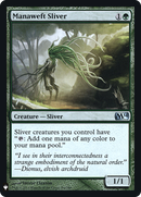 Manaweft Sliver (M14) (LIST-184)  Foil - The List