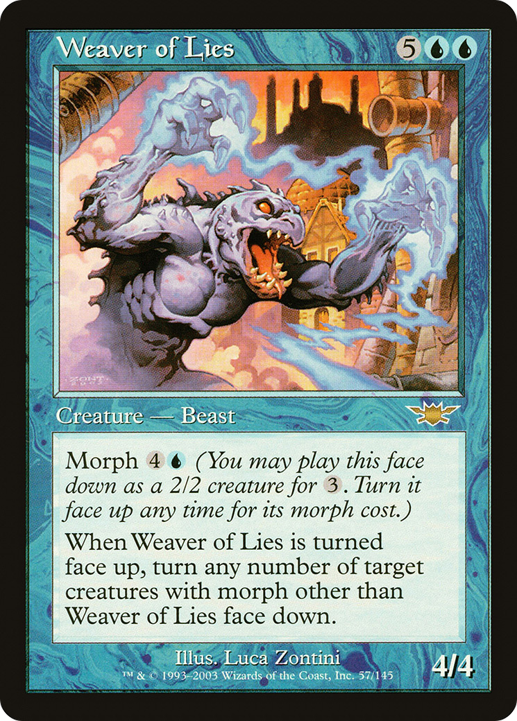 Weaver of Lies (LGN-057)  Foil - Legions