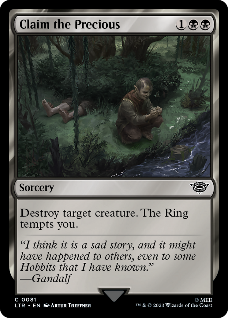 Claim the Precious (LTR-081)  - The Lord of the Rings: Tales of Middle-earth
