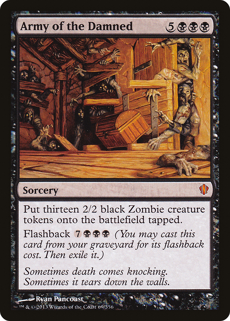 Army of the Damned (C13-069)  - Commander 2013