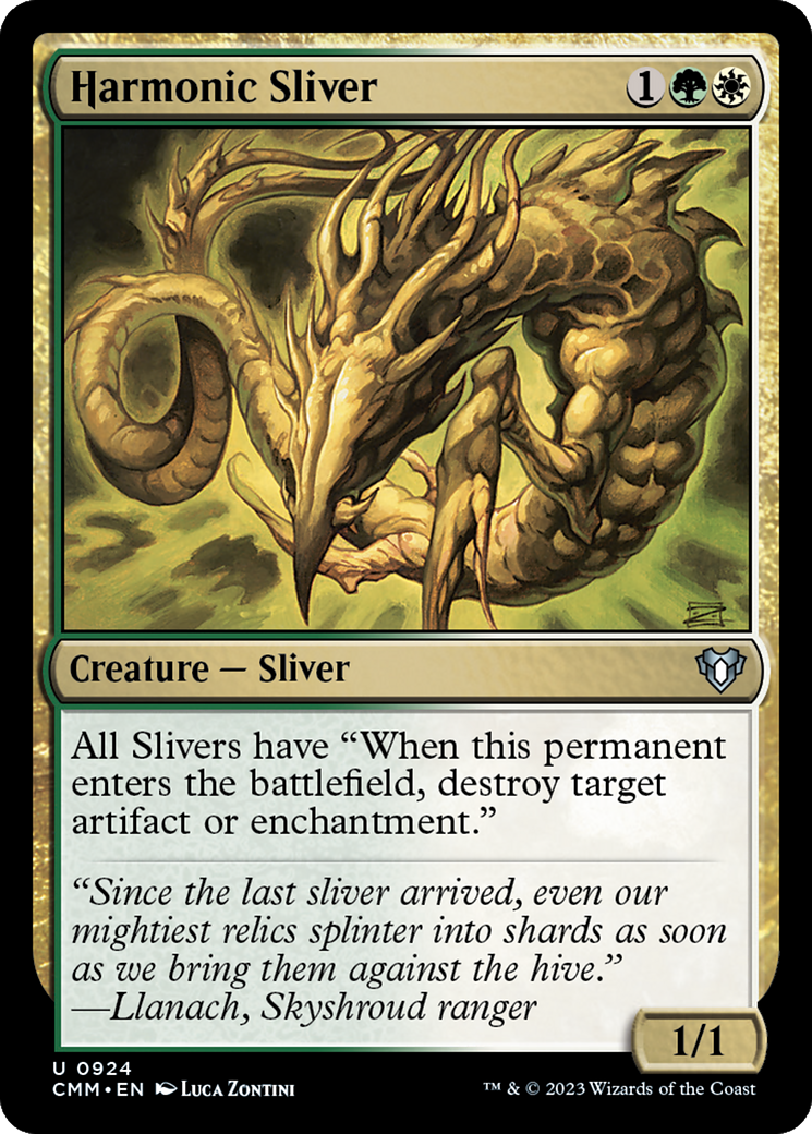 Harmonic Sliver (CMM-924)  - Commander Masters