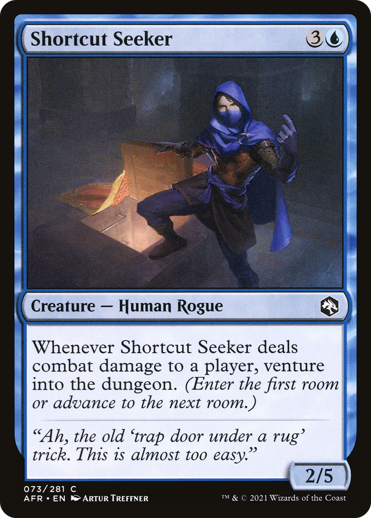 Shortcut Seeker (AFR-073)  Foil - Adventures in the Forgotten Realms