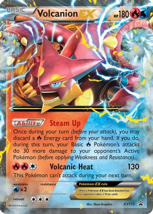Volcanion EX XY173  - Holofoil XY Promos - Promo