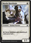 Mardu Hateblade (KTK-16Y)  - Khans of Tarkir