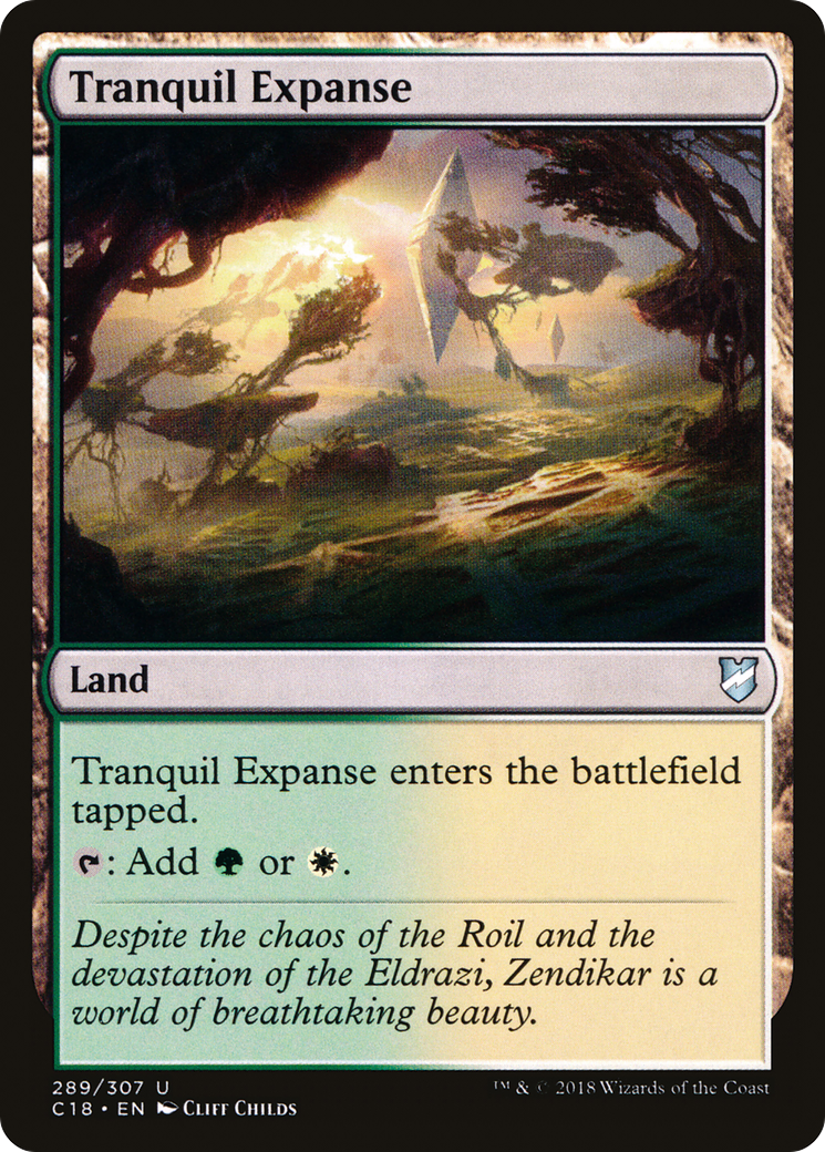 Tranquil Expanse (C18-289)  - Commander 2018