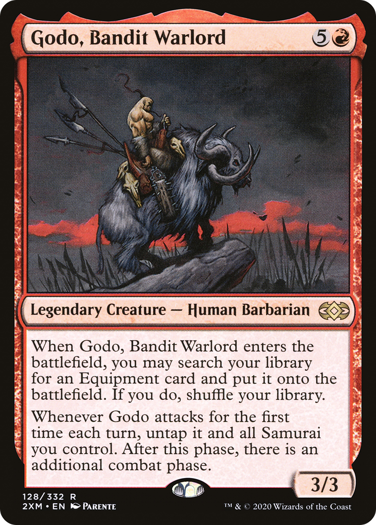 Godo, Bandit Warlord (2XM-128)  - Double Masters