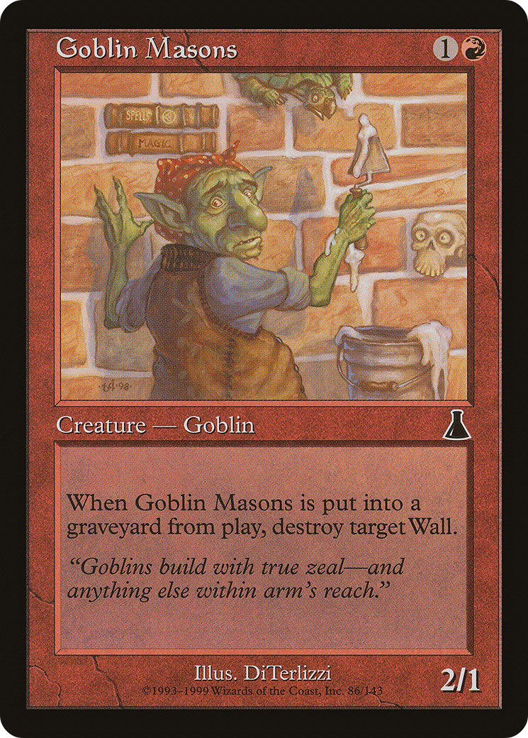 Goblin Masons (UDS-086)  Foil - Urza's Destiny