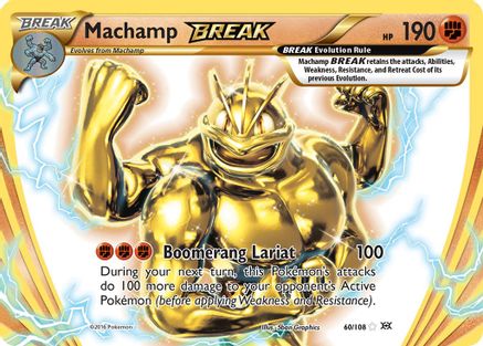 Machamp BREAK 060/108  - Holofoil XY  Evolutions - Rare BREAK