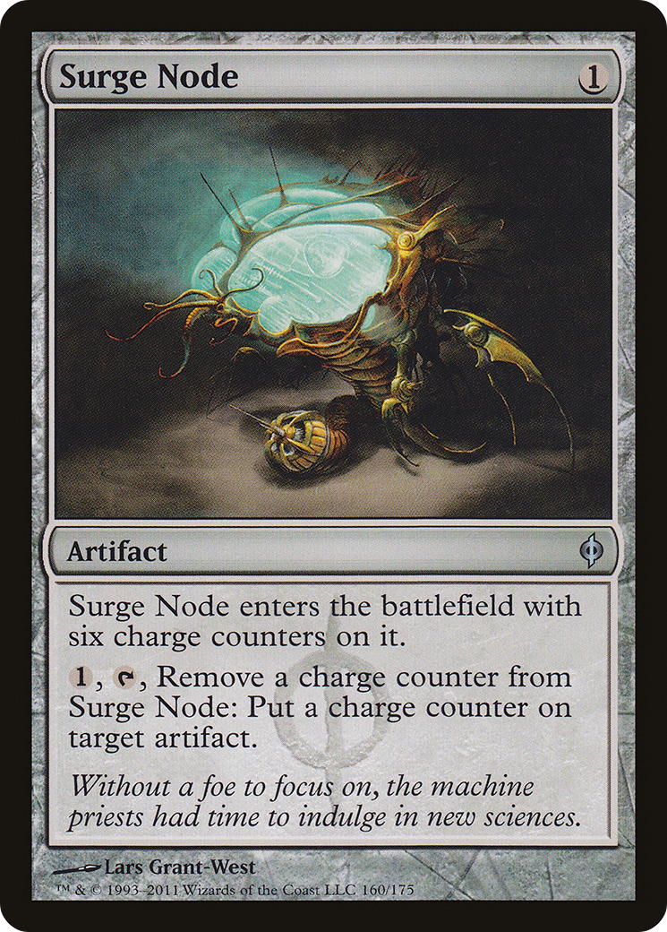 Surge Node (NPH-160)  Foil - New Phyrexia