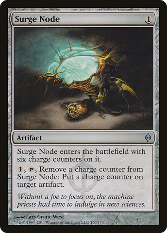 Surge Node (NPH-160)  Foil - New Phyrexia