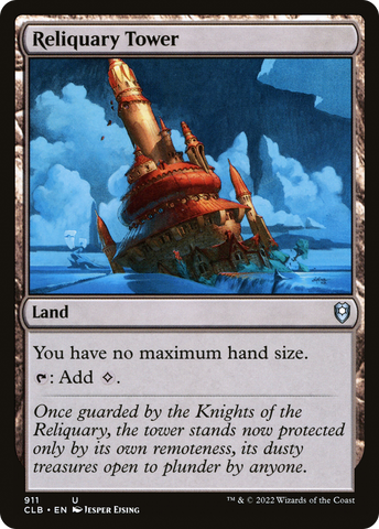 Reliquary Tower (CLB-911)  - Commander Legends: Battle for Baldur's Gate
