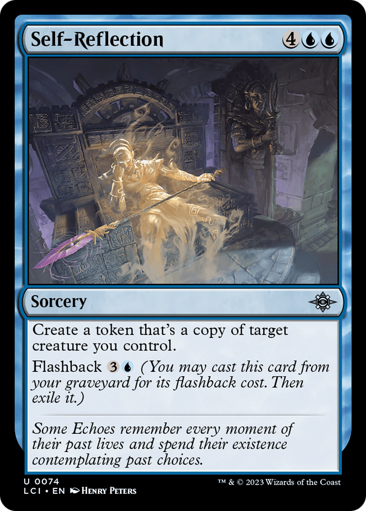 Self-Reflection (LCI-074)  - The Lost Caverns of Ixalan