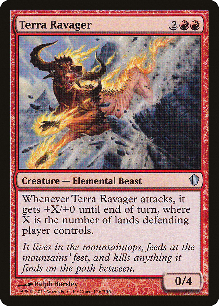 Terra Ravager (C13-126)  - Commander 2013