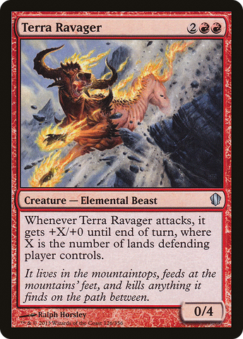 Terra Ravager (C13-126)  - Commander 2013