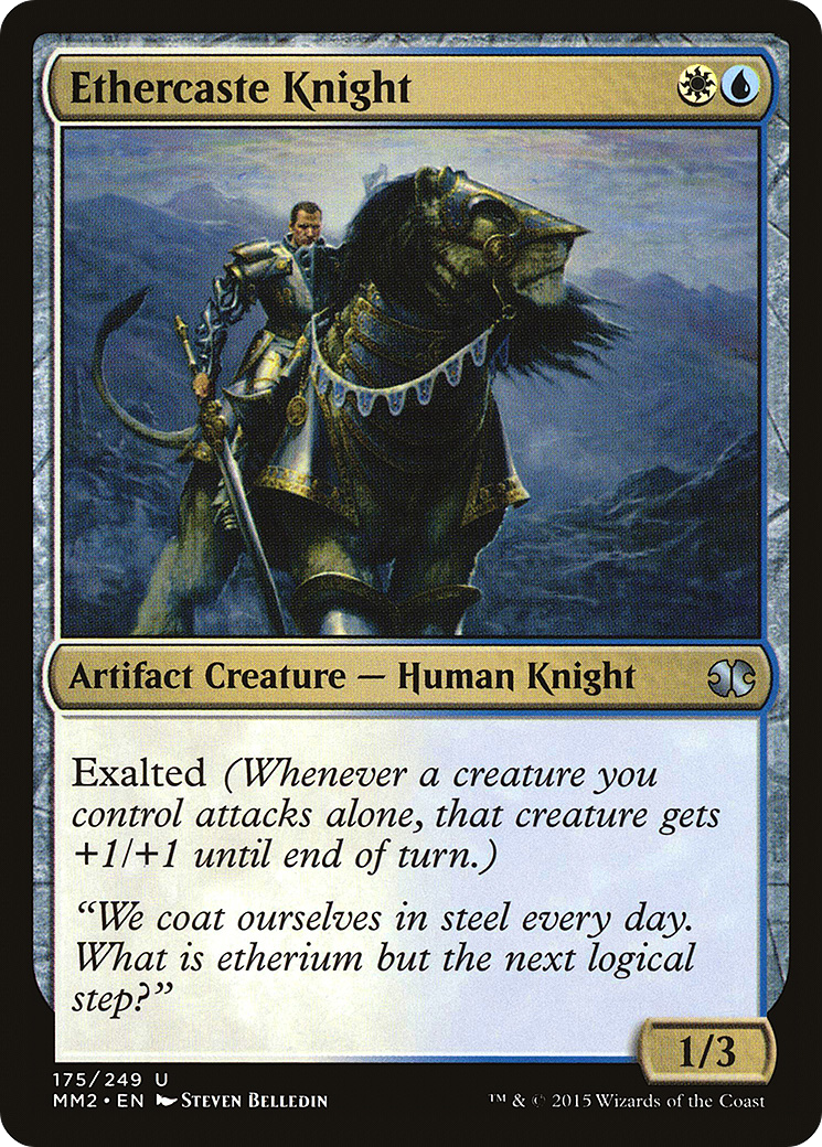 Ethercaste Knight (MM2-175)  Foil - Modern Masters 2015