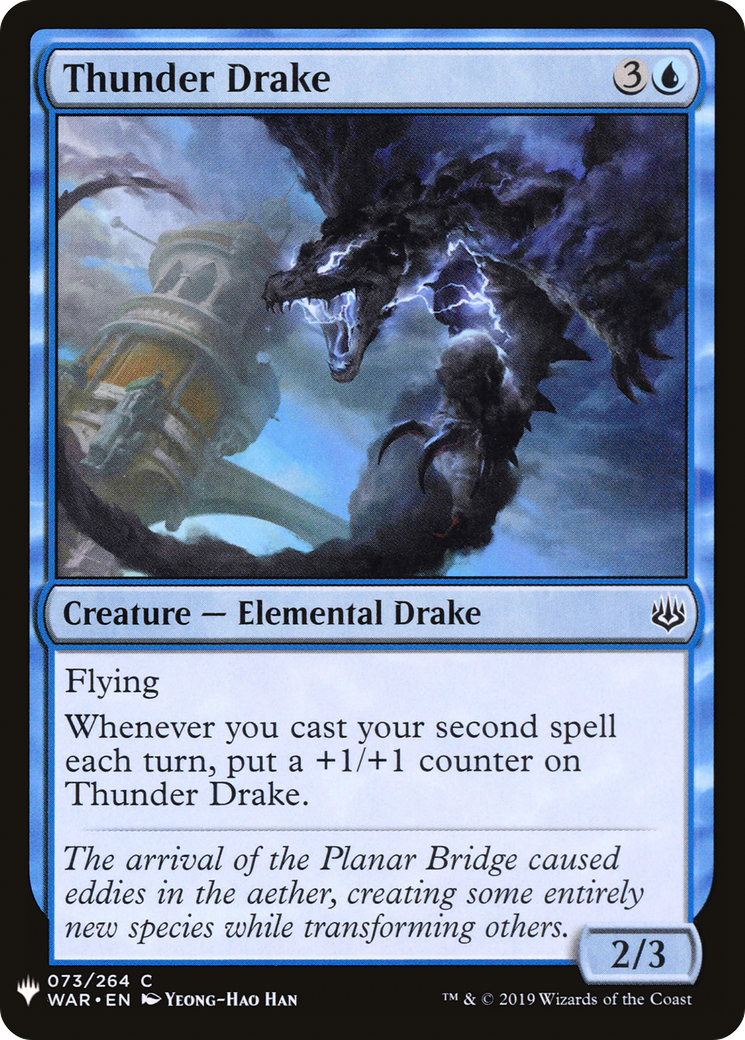 Thunder Drake (LIST-WAR-73)  - The List