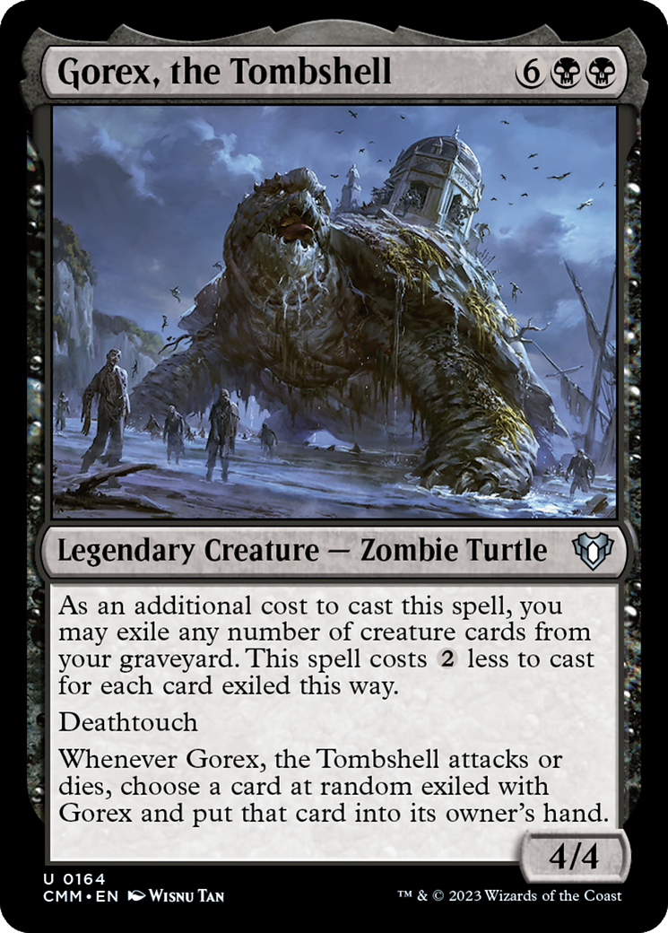 Gorex, the Tombshell (CMM-164)  - Commander Masters