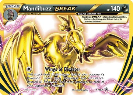 Mandibuzz BREAK XY182  - Holofoil XY Promos - Promo