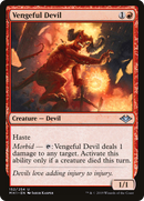Vengeful Devil (MH1-152)  Foil - Modern Horizons