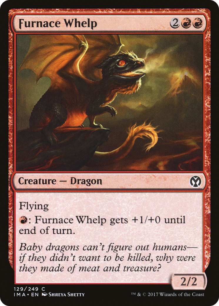 Furnace Whelp (IMA-129)  Foil - Iconic Masters